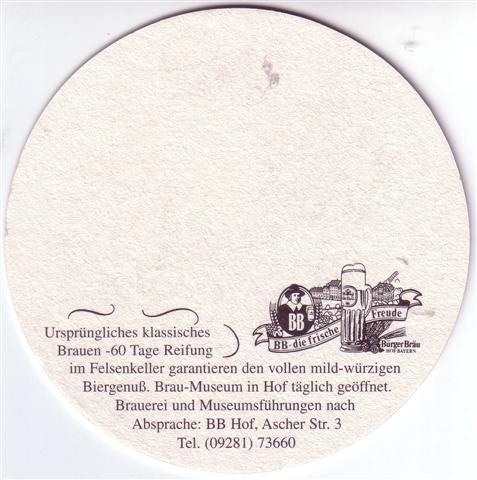 hof ho-by b�rger rund 2b (215-urspr�ngliches klassisches-schwarz)